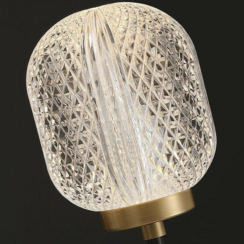 Galt - Simple and Contemporary Antique Crystal Acrylic Wall Lamp