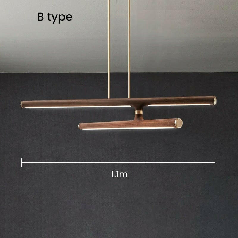 Garth - Vintage Wooden Chandelier