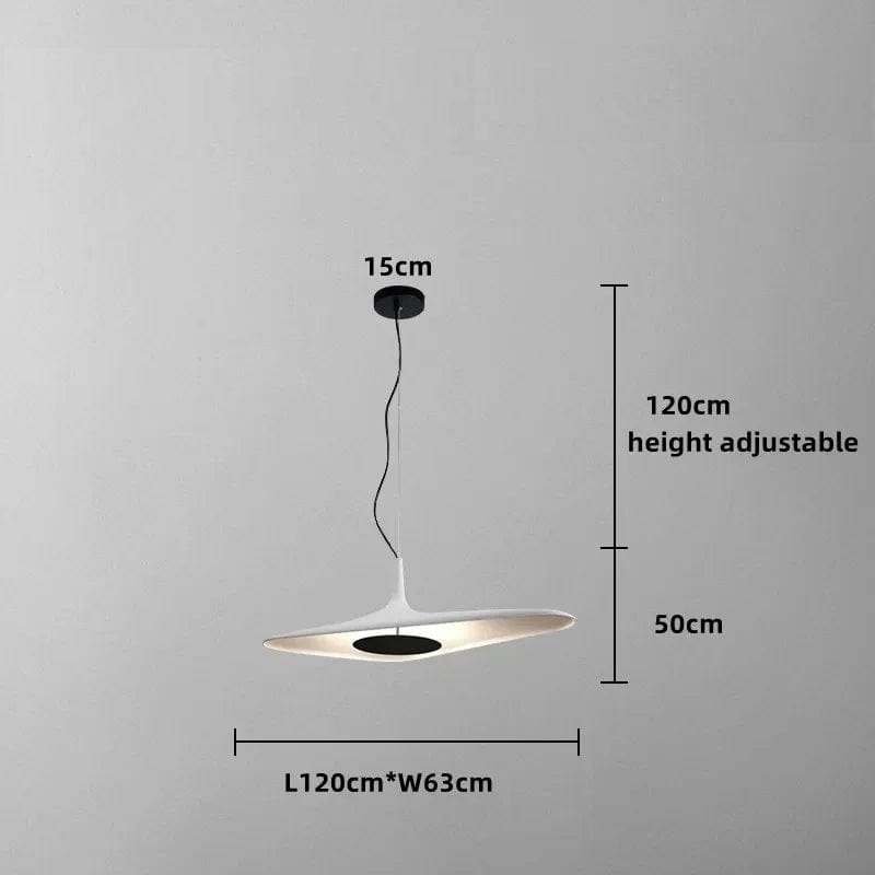 Giosue - Triangular Design Chandelier for Living Room