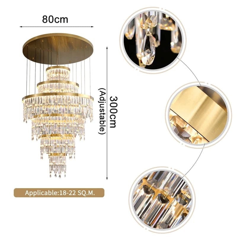 Grand - Modern Crystal Chandelier