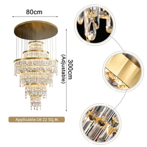 Grand - Modern Crystal Chandelier