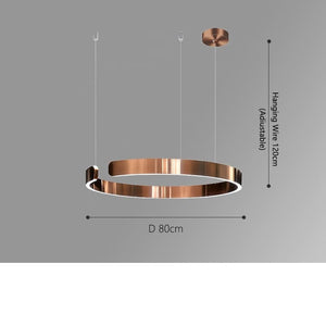 Gtoz - Chandelier Ring LED Modern Minimalist