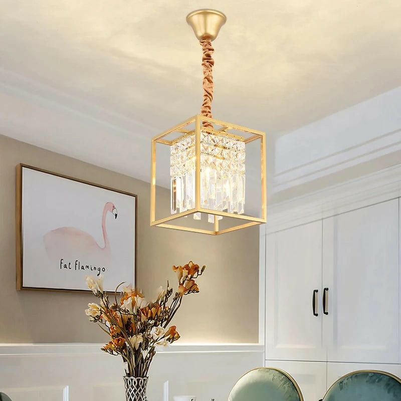 Black and gold chandelier with crystals sales