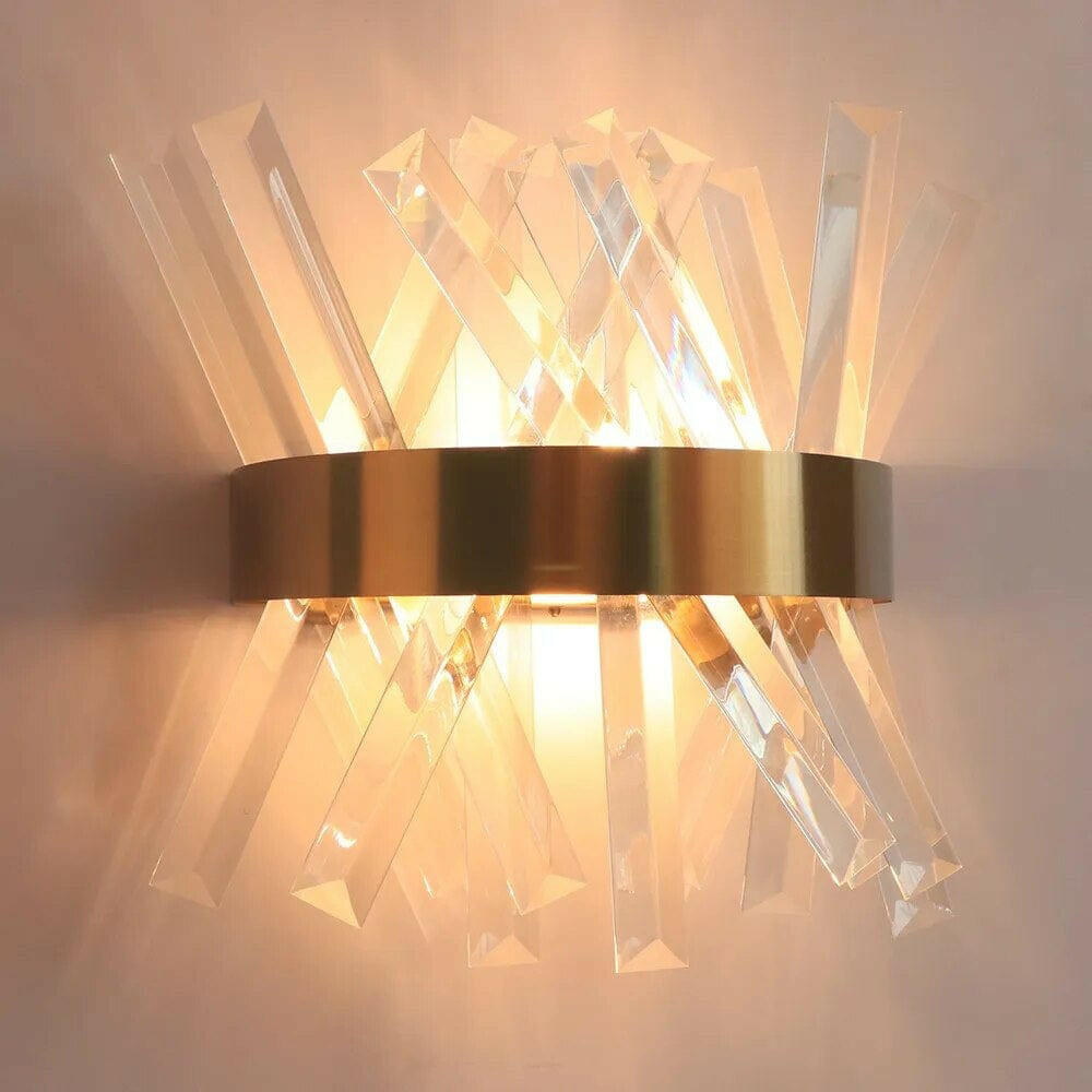 Halfdan - Luxury Crystal Wall Lamp