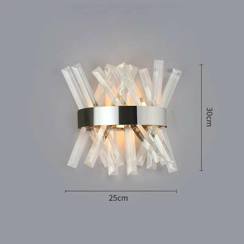 Halfdan - Luxury Crystal Wall Lamp