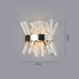 Halfdan - Luxury Crystal Wall Lamp