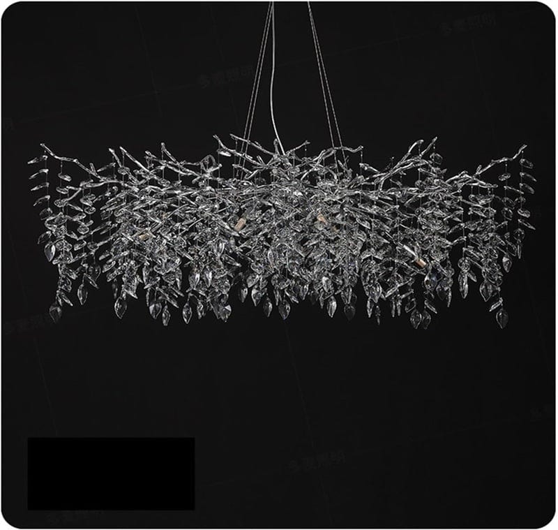 Halvor - Crystal Ceiling Lamp with Tree Branch Design