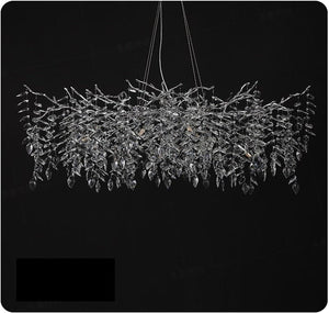 Halvor - Crystal Ceiling Lamp with Tree Branch Design