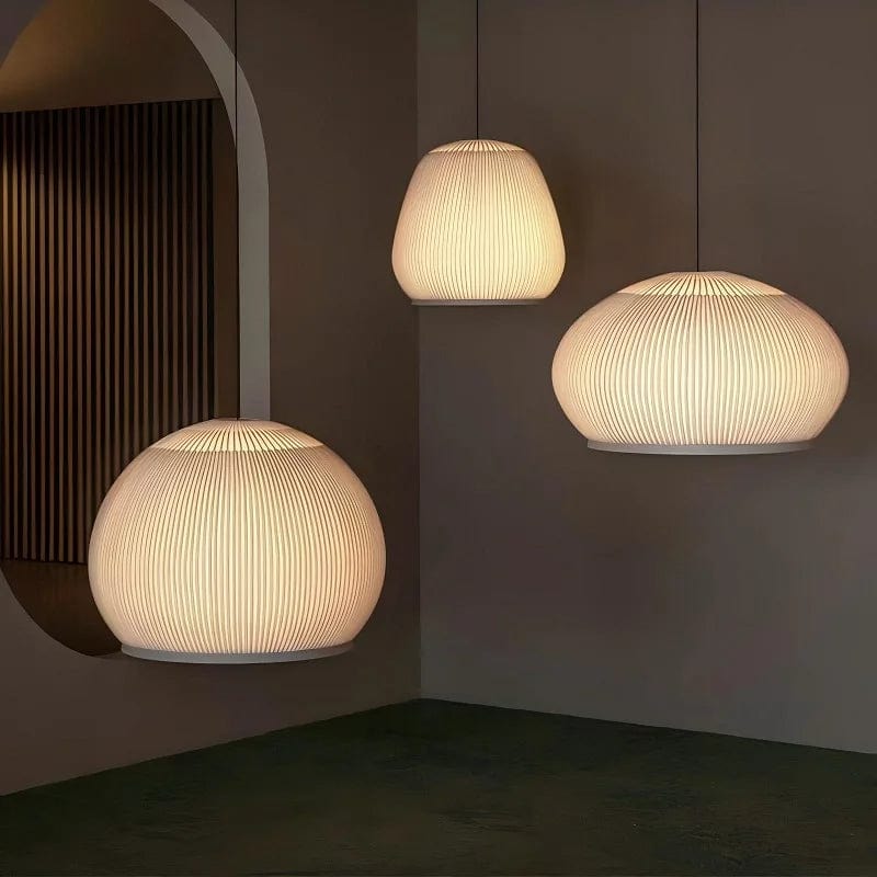 Hedda - Lantern Knit Pendant Lamp