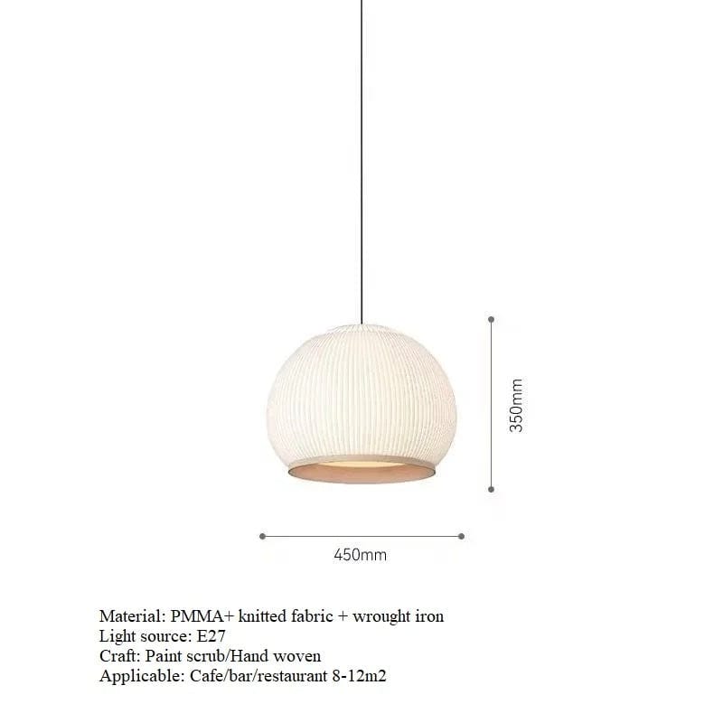 Hedda - Lantern Knit Pendant Lamp