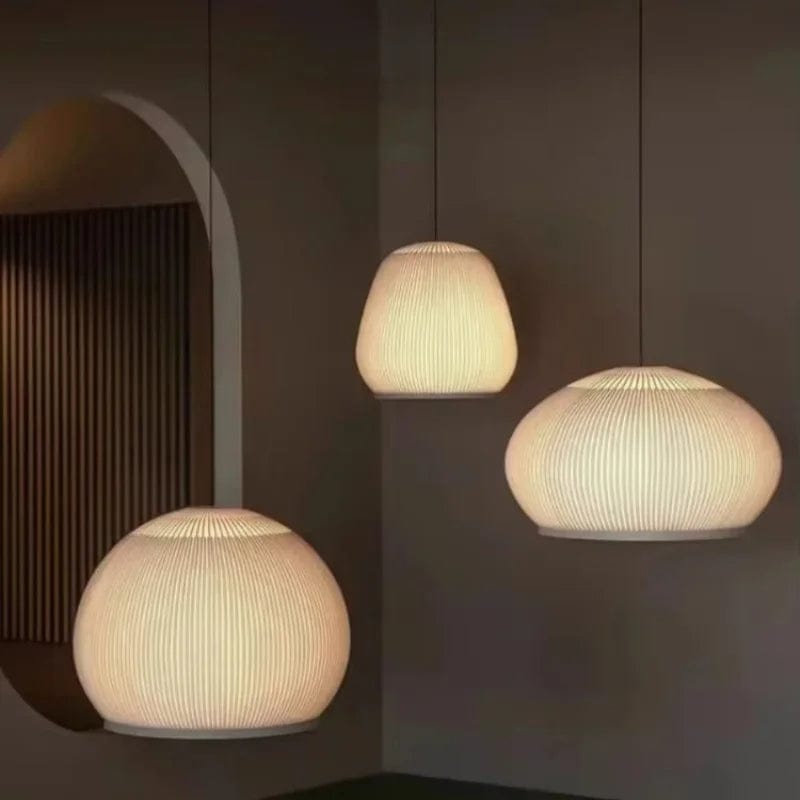 Hedda - Lantern Knit Pendant Lamp