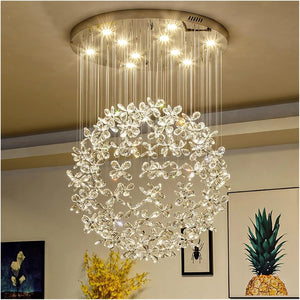 Imperial - Modern Luxury Crystal LED Ceiling Lamp
