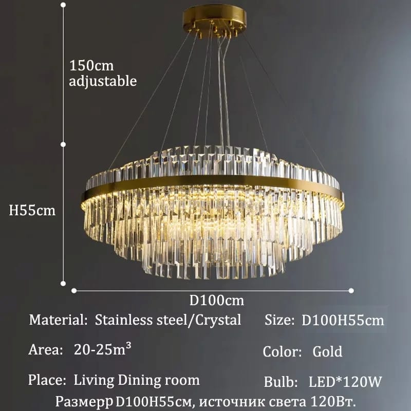 JENSEN Ring Chandelier