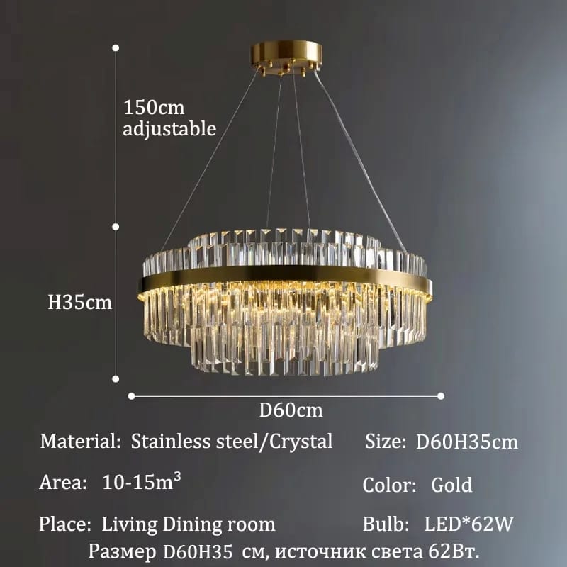JENSEN Ring Chandelier