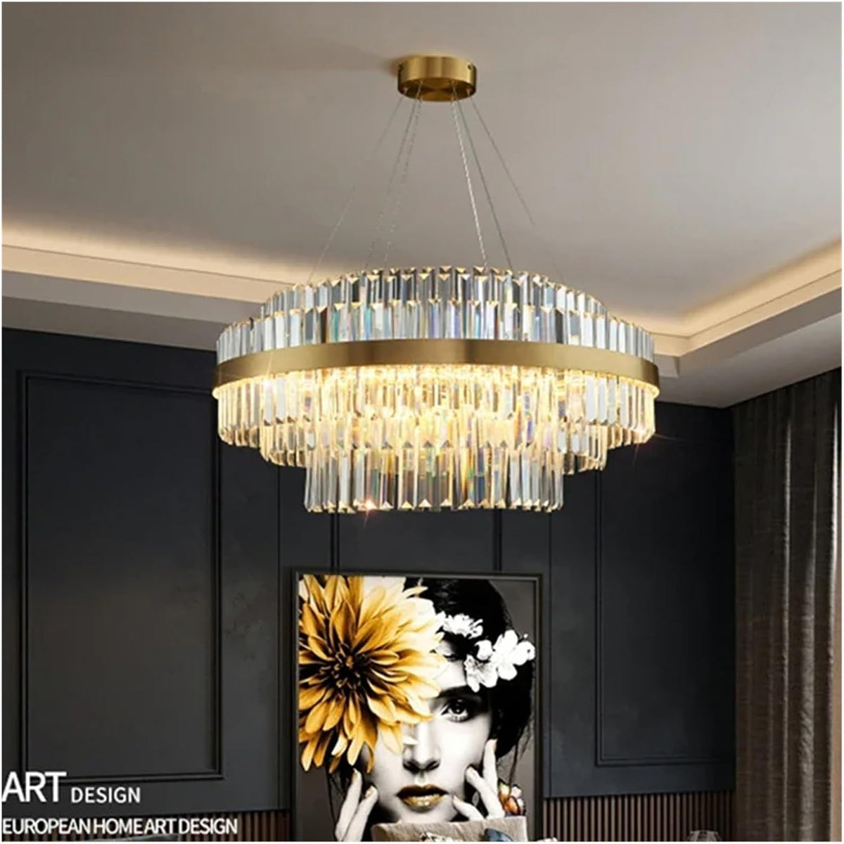 JENSEN Ring Chandelier