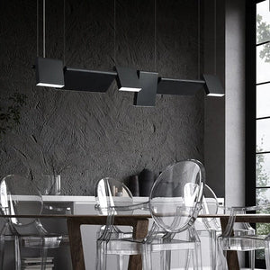 Kellen - Modern Design Rotating LED Chandelier for Dining Room