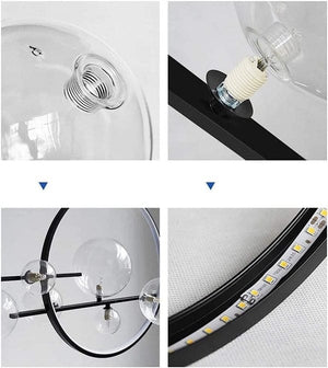 Kosmos - Modern LED Crystal Bubble Chandelier