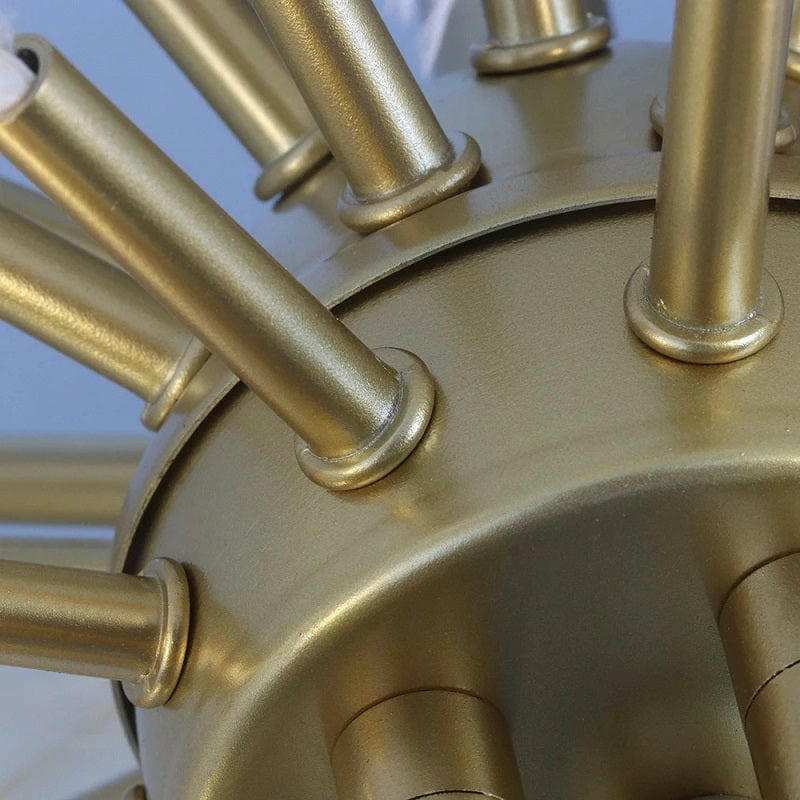 Kristian - Modern White Feather Chandelier