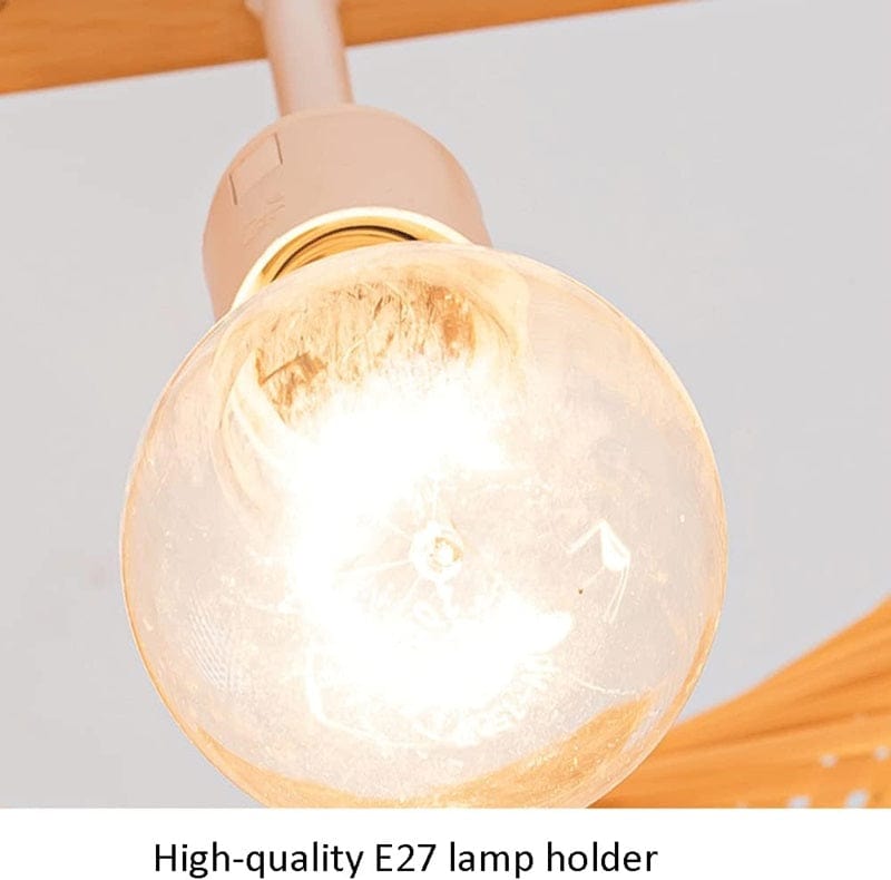 Kui - Modern Japanese Bamboo Pendant Lamp