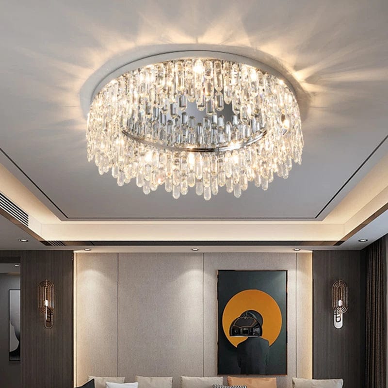 Larique - Modern Crystal Ceiling Lamp