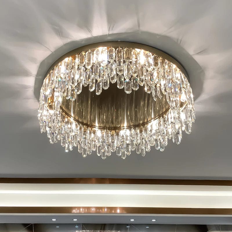 Larique - Modern Crystal Ceiling Lamp