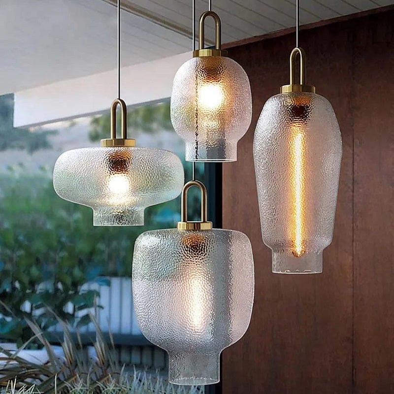 Retro Pendant Light  Bright, Full Glass Lamp – JUGLANA
