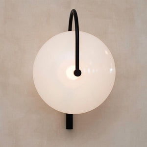 Lars - Nordic Round Glass Wall Lamps Modern