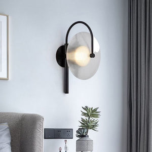 Lars - Nordic Round Glass Wall Lamps Modern