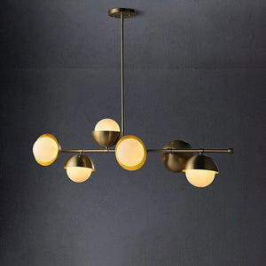 Lois - Pendant Lamp Copper Glass Frosted