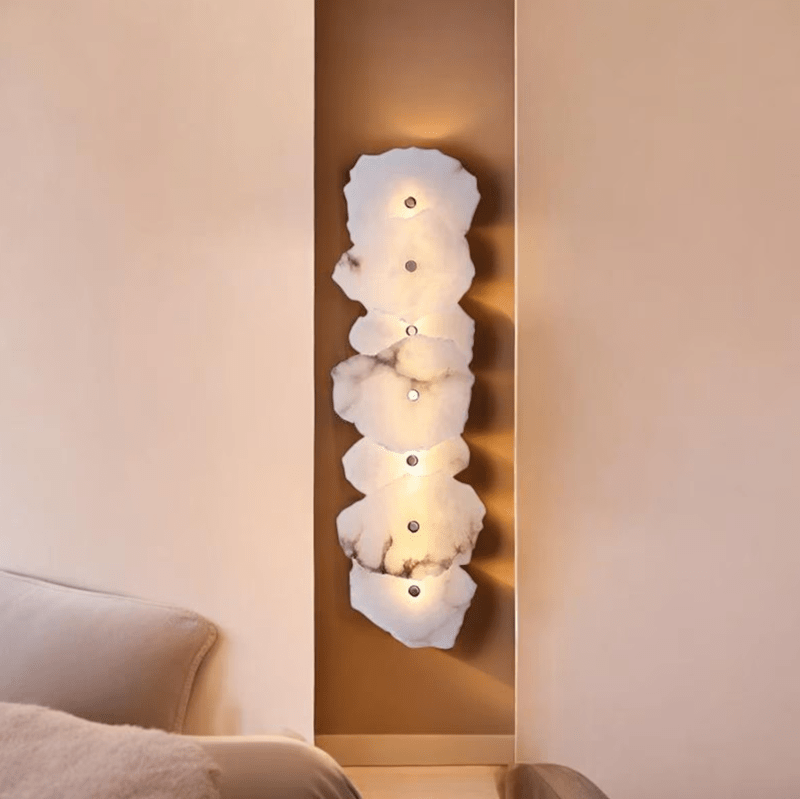 Lumia - Modern Marble LED Wall Lamp