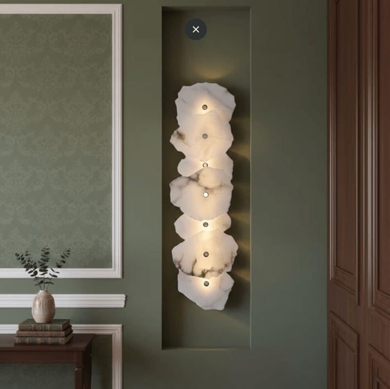 Lumia - Modern Marble LED Wall Lamp