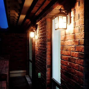 Mad - Birdcage Style Square Outdoor Wall Light