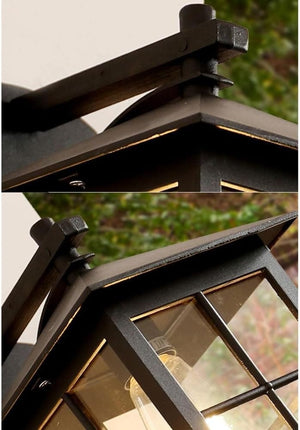 Mad - Birdcage Style Square Outdoor Wall Light