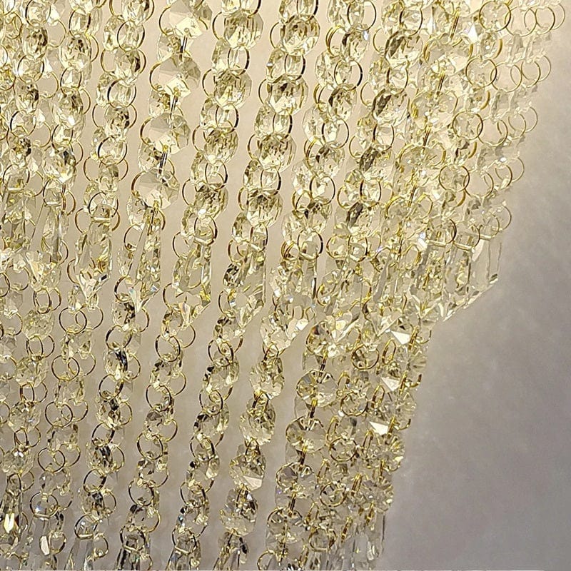 Marco - Gold Crystal Wall Lamp