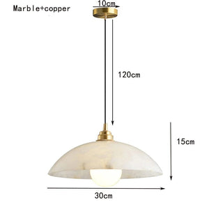 Martin - Modern Natural Marble Pendant Lamp