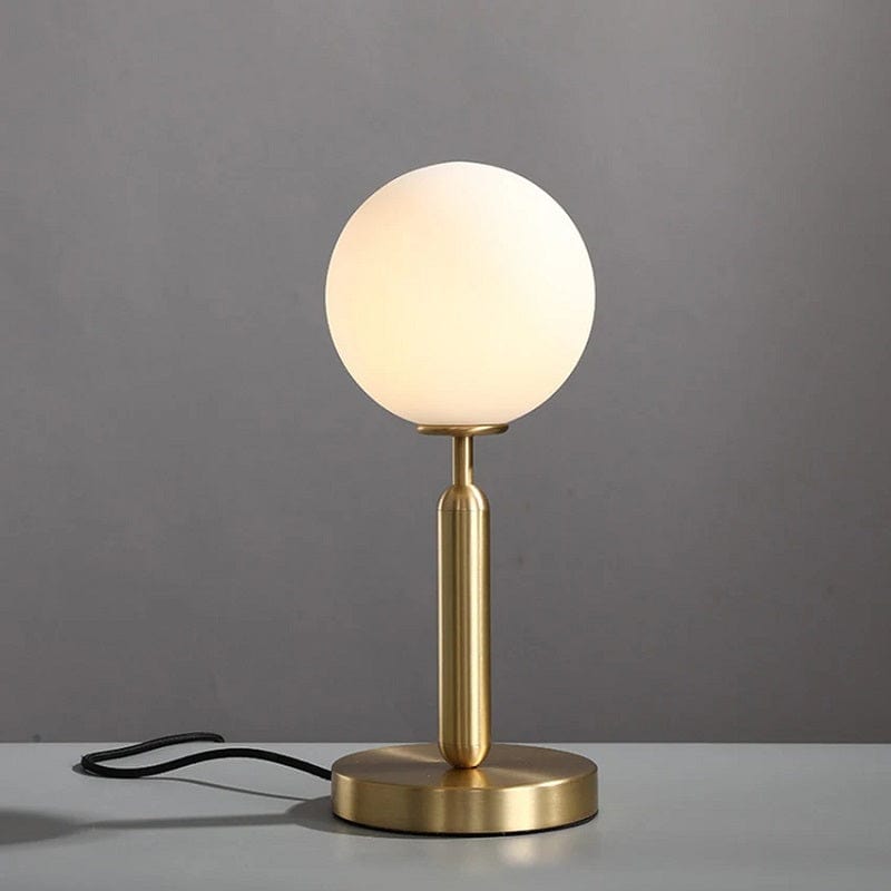 Massimo - Nordic Simple White Glass LED Table Lamp