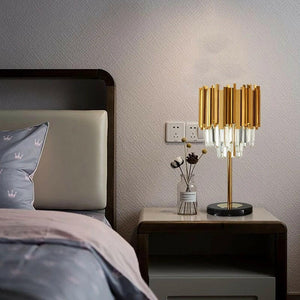 Mattia - Luxury Crystal Table Lamp