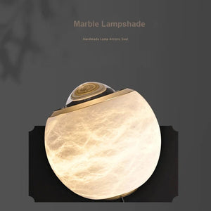 Mattia - Spanish Marble LED Lamp