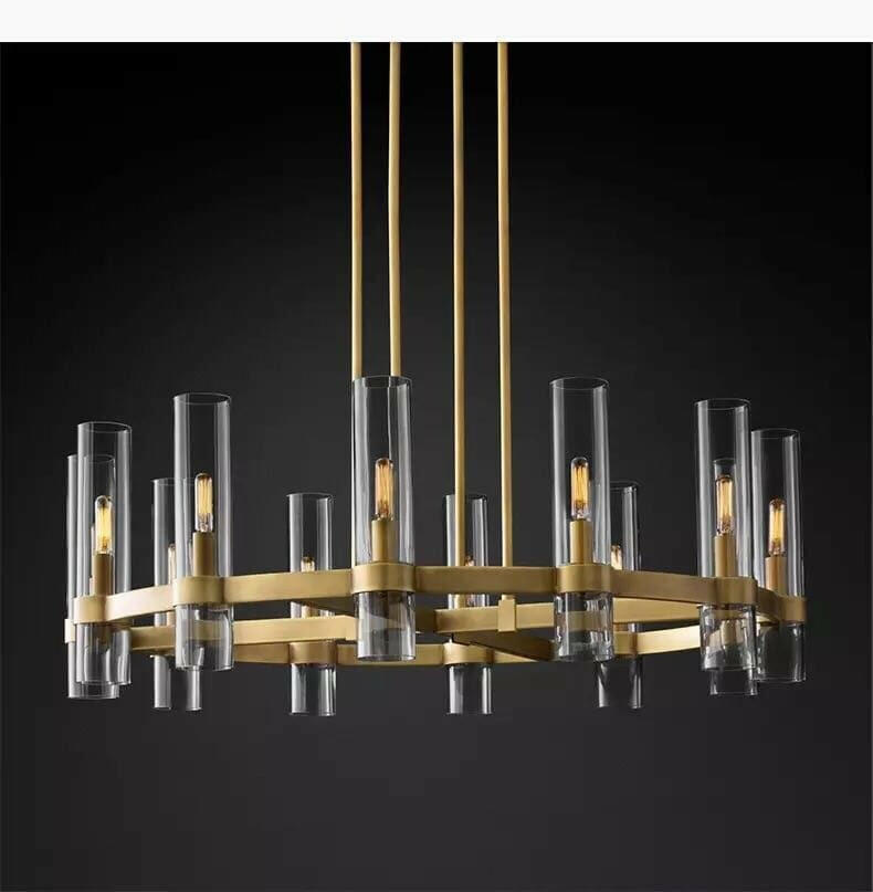 Mibb - Luxury Postmodern Copper Chandelier
