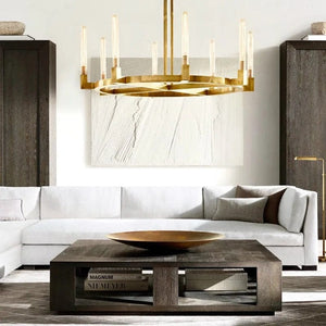 Mibb II - Luxury Postmodern Copper Chandelier