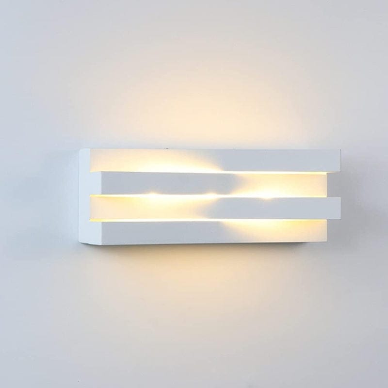 Modern Waterproof Outdoor Wall Lamp Rectangle Shape