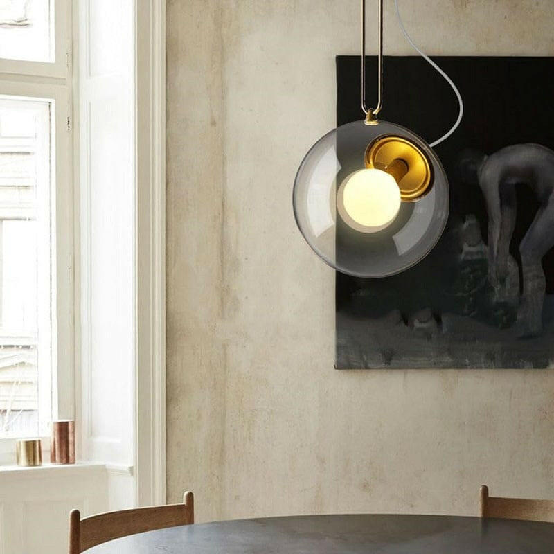 Mörren - Industrial Glass Ball Pendant Lamp
