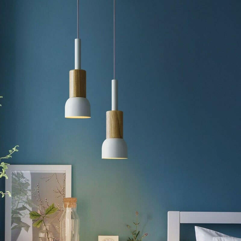Neato - Metal & Wood Pendant Lamp