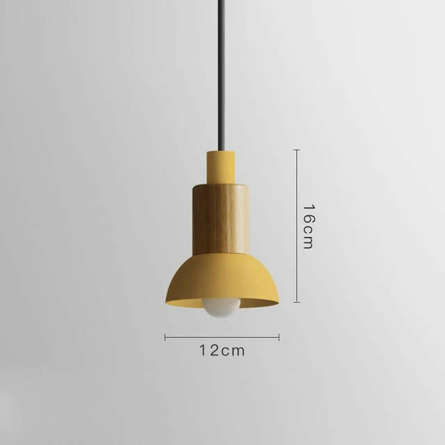 Neato - Metal & Wood Pendant Lamp