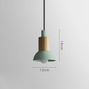 Neato - Metal & Wood Pendant Lamp