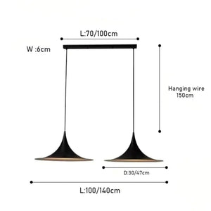 Nordic Danish Designer Seim's Minimalist Pendant Light