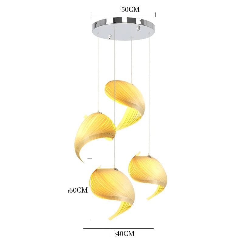 Onull - Original Eco-Friendly Wooden Creative Shell Shape Pendant Lamp