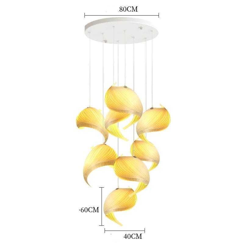 Onull - Original Eco-Friendly Wooden Creative Shell Shape Pendant Lamp