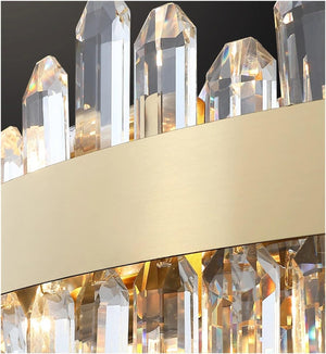 Orbit - Luxury Modern Chandelier with Round Gold