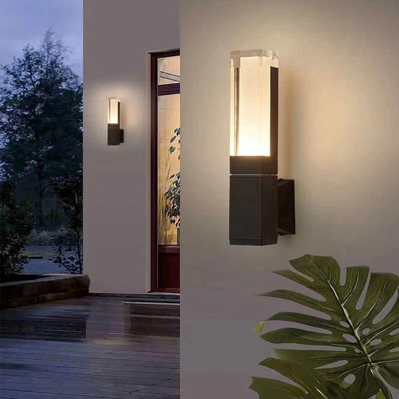 Outdoor Motion Sensor LED Waterproof Wall Sconce Light